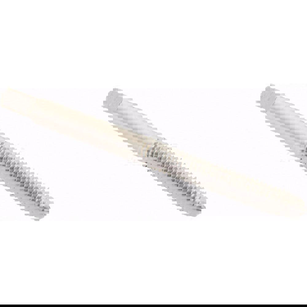 Straight Flute Tap: #8-32 UNC, 3 Flutes, Plug, 2B Class of Fit, High Speed Steel, Bright/Uncoated