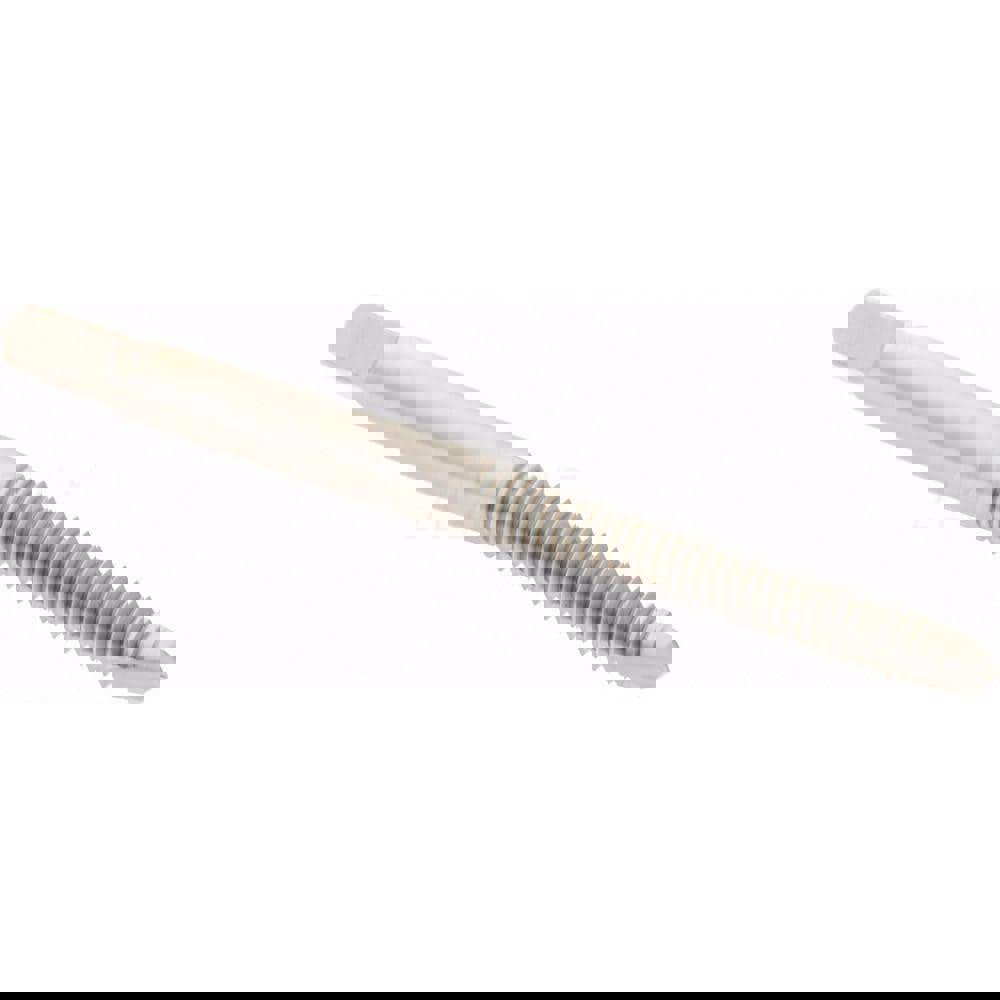 Spiral Point Tap: #8-32 UNC, 2 Flutes, Plug, 3B Class of Fit, High Speed Steel, Bright Finish