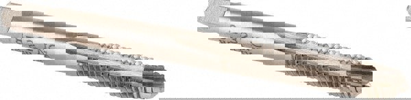 Spiral Point Tap: #8-32 UNC, 2 Flutes, Plug, 2B Class of Fit, High Speed Steel, Bright Finish