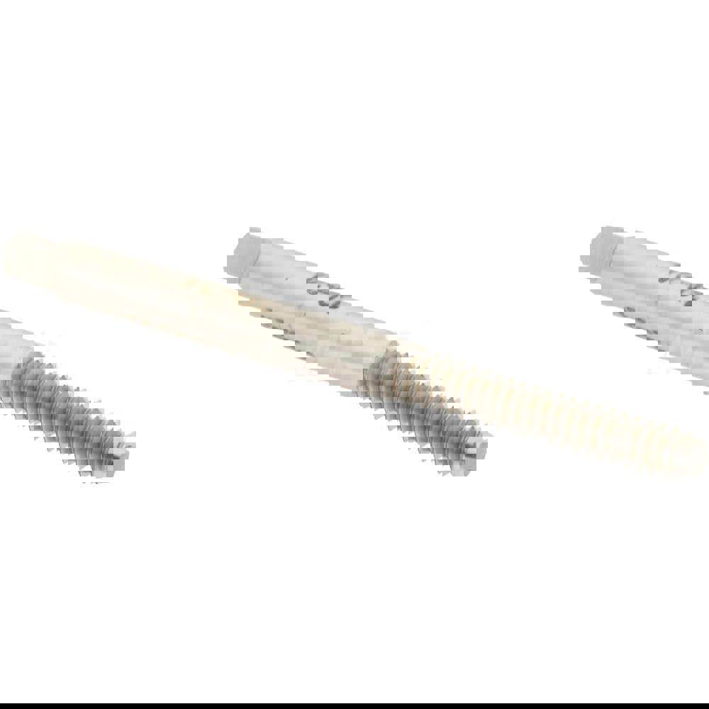 Straight Flute Tap: #10-24 UNC, 2 Flutes, Bottoming, High Speed Steel, Bright/Uncoated