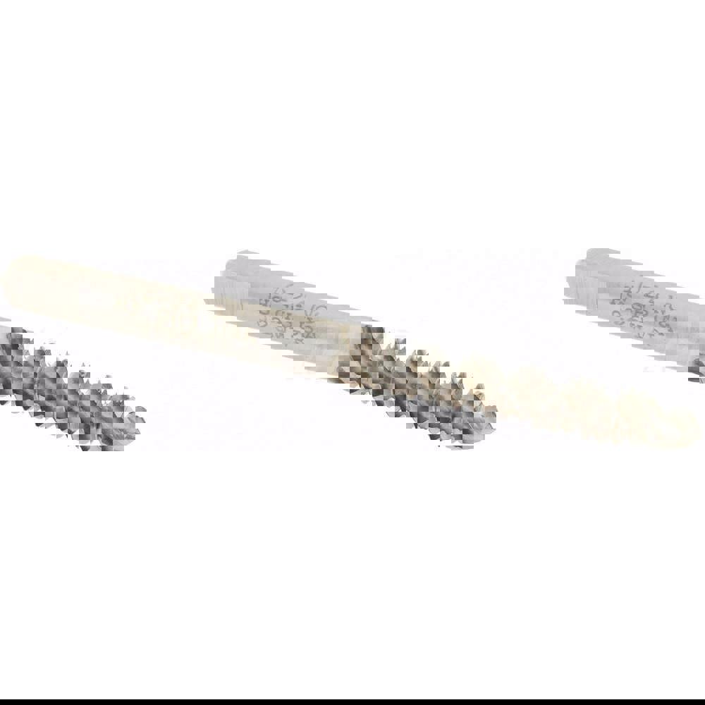 Spiral Flute Tap: #10-24 UNC, 3 Flutes, Plug, 2B/3B Class of Fit, High Speed Steel