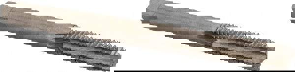 Straight Flute Tap: #10-32 UNF, 3 Flutes, Bottoming, 2B Class of Fit, High Speed Steel, Bright/Uncoated