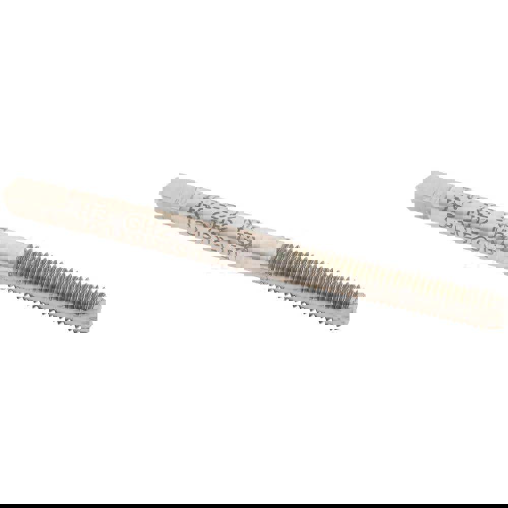 Spiral Point Tap: #10-32 UNF, 2 Flutes, Bottoming, 3B Class of Fit, High Speed Steel, Bright Finish