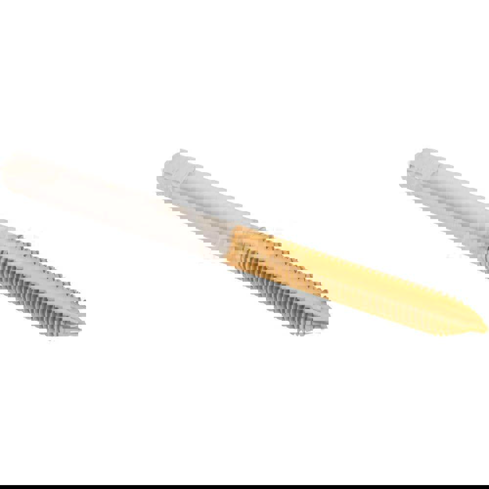 Spiral Point Tap: #10-32 UNF, 2 Flutes, Plug, 2B Class of Fit, High Speed Steel, TiN Coated