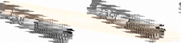 Spiral Point Tap: #10-32 UNF, 2 Flutes, Plug, 2B Class of Fit, High Speed Steel, Bright Finish