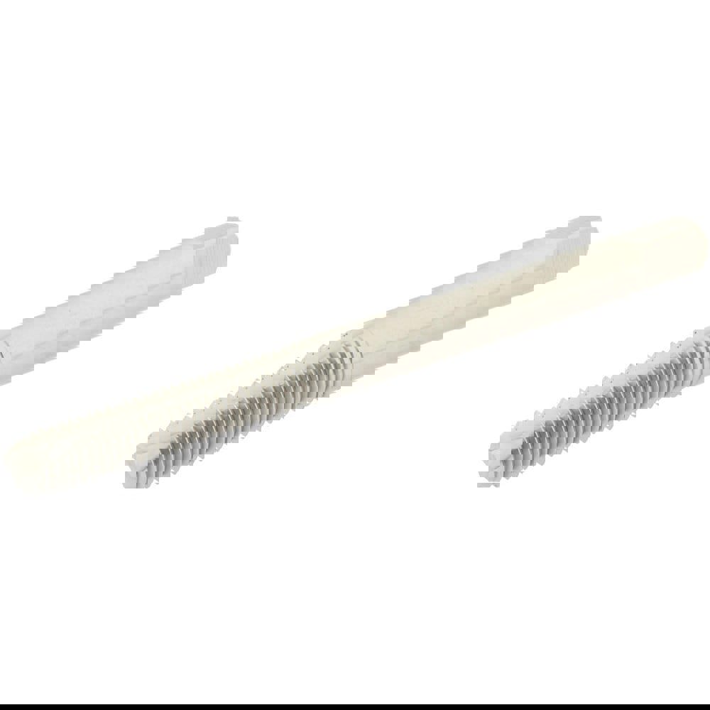 Spiral Point Tap: #10-32 UNF, 2 Flutes, Bottoming, 2B Class of Fit, High Speed Steel, Bright Finish