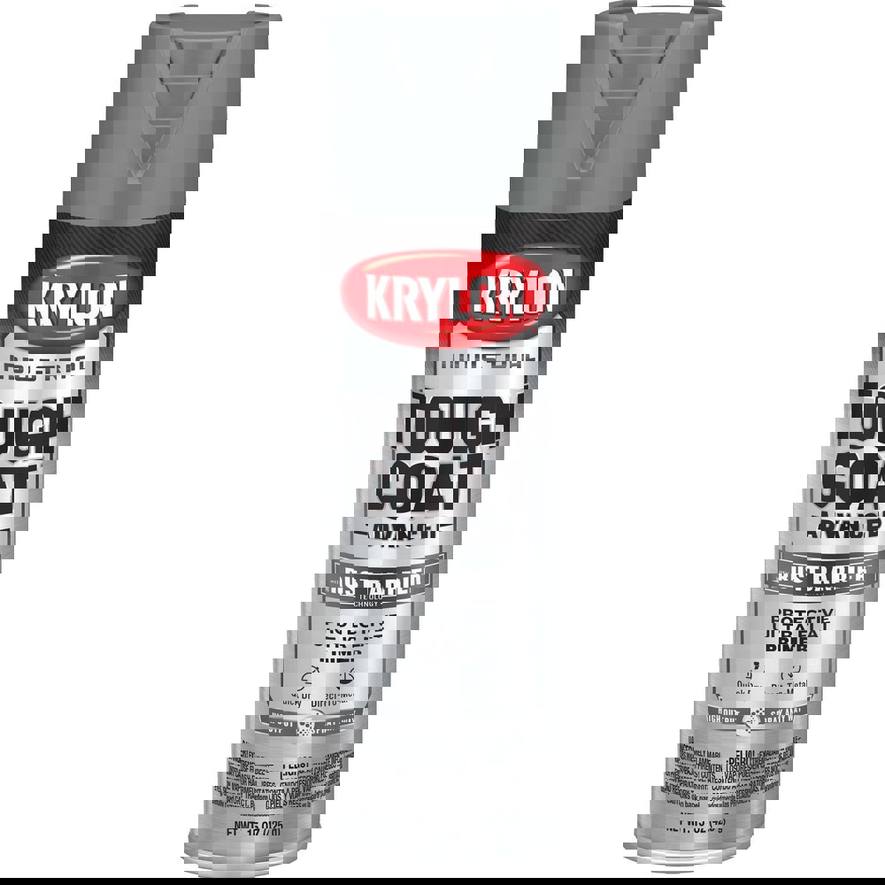 Spray Paints; Product Type: Rust-Preventive Acrylic Alkyd Enamel ; Color: Gray ; Finish: Flat ; Color Family: Gray ; Container Size (oz.): 15.000 ; Tack-free Dry Time (Minutes): 60