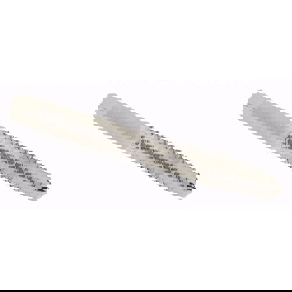 Straight Flute Tap: 1/4-20 UNC, 4 Flutes, Taper, 2B Class of Fit, High Speed Steel, Bright/Uncoated