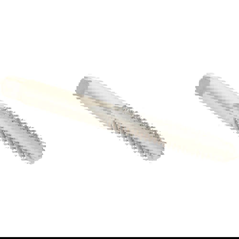 Straight Flute Tap: 1/4-20 UNC, 3 Flutes, Plug, 3B Class of Fit, High Speed Steel, Bright/Uncoated