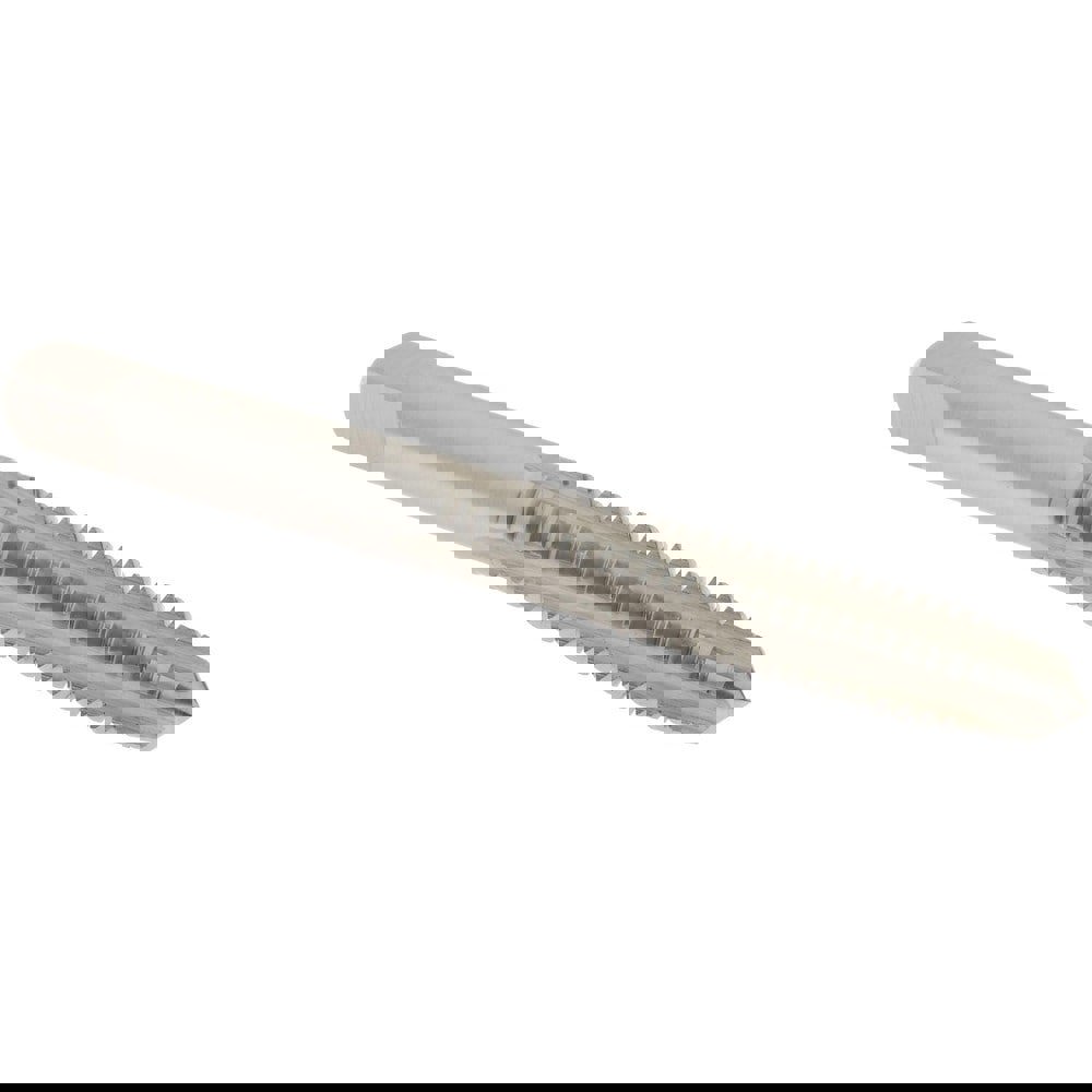 Straight Flute Tap: 1/4-20 UNC, 4 Flutes, Plug, High Speed Steel, Bright/Uncoated