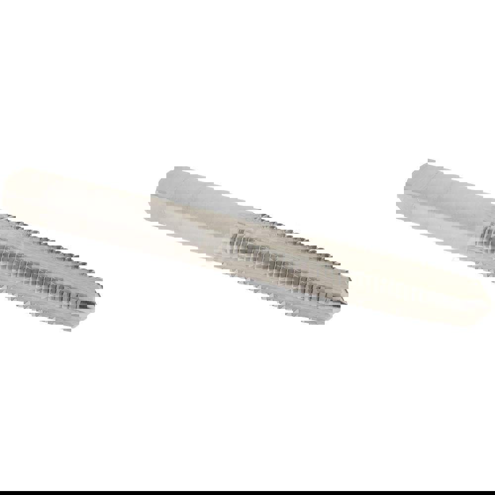 Straight Flute Tap: 1/4-28 UNF, 4 Flutes, Taper, 3B Class of Fit, High Speed Steel, Bright/Uncoated