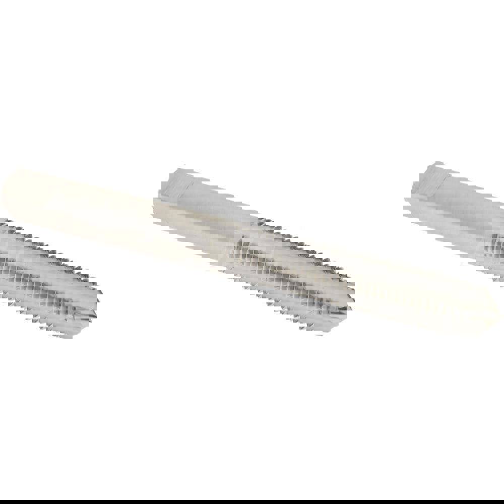 Straight Flute Tap: 1/4-28 UNF, 4 Flutes, Plug, 3B Class of Fit, High Speed Steel, Bright/Uncoated