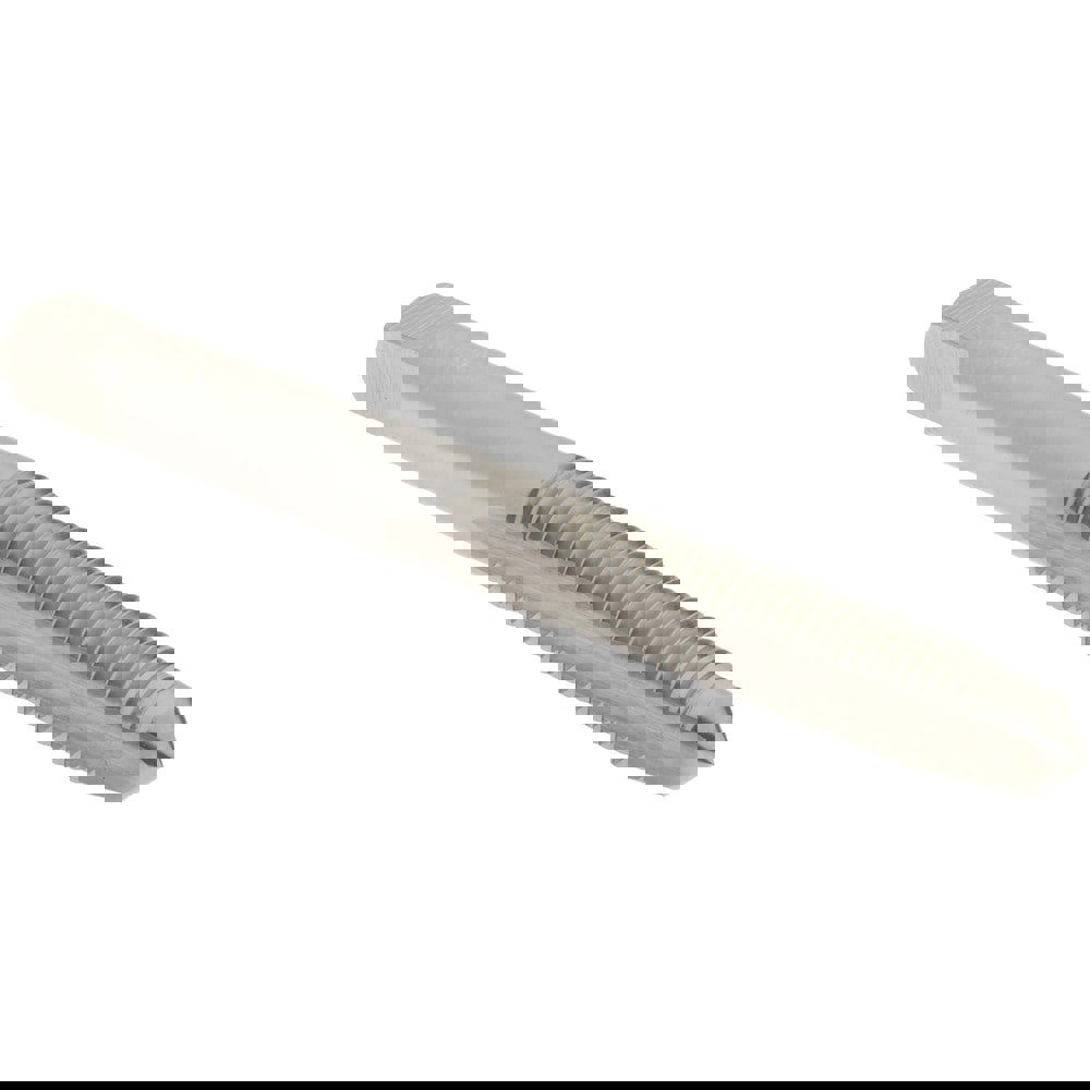 Straight Flute Tap: 1/4-28 UNF, 2 Flutes, Plug, 3B Class of Fit, High Speed Steel, Bright/Uncoated