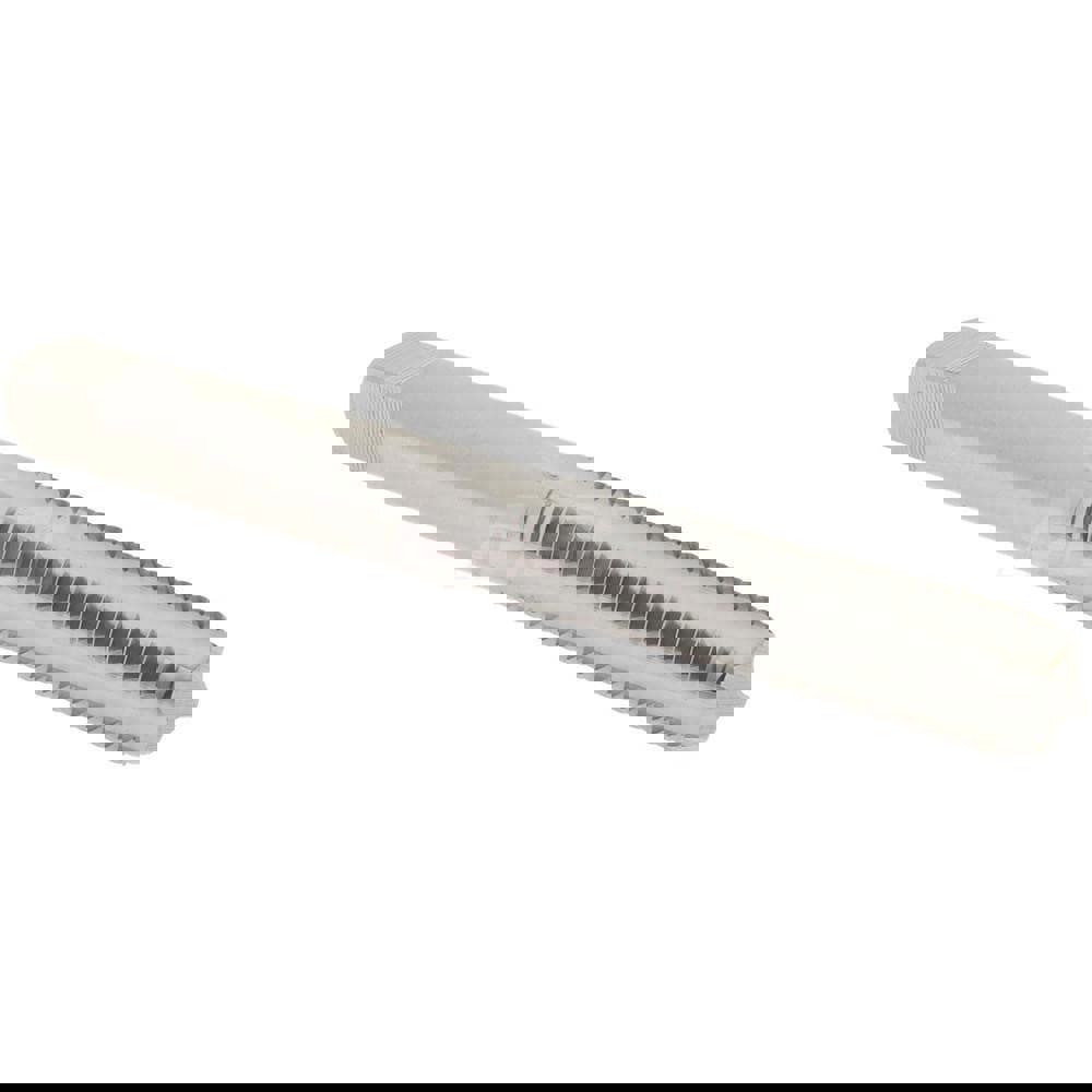 Straight Flute Tap: 1/4-28 UNF, 4 Flutes, Bottoming, 2B Class of Fit, High Speed Steel, Bright/Uncoated