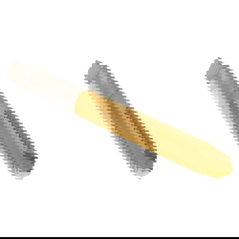 Spiral Point Tap: 1/4-28 UNF, 2 Flutes, Plug, High Speed Steel, TiN Coated