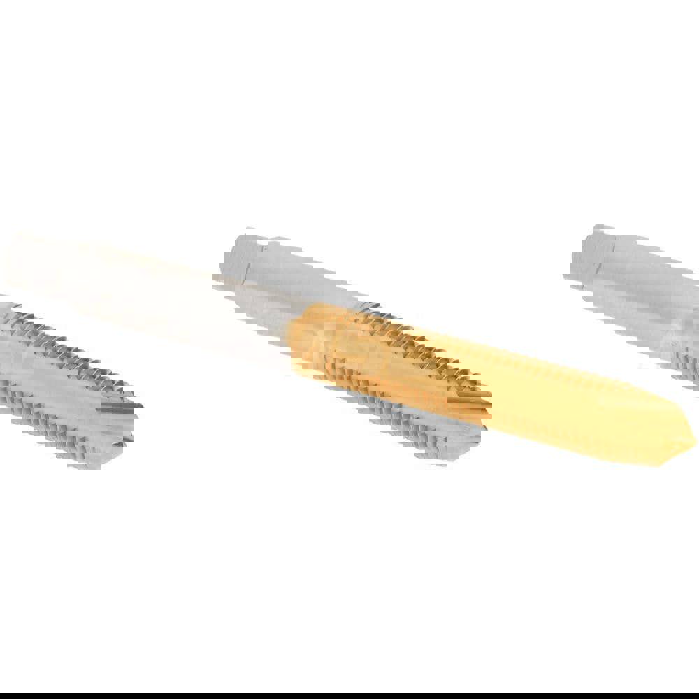 Spiral Point Tap: 1/4-28 UNF, 2 Flutes, Plug, 3B Class of Fit, High Speed Steel, TiN Coated