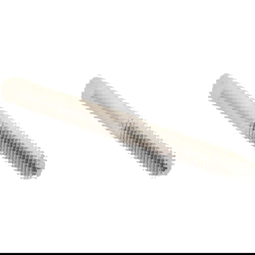 Spiral Point Tap: 1/4-28 UNF, 2 Flutes, Bottoming, 3B Class of Fit, High Speed Steel, Bright Finish