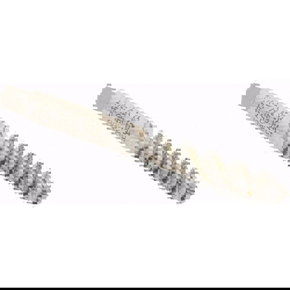 Spiral Flute Tap: 1/4-28 UNF, 3 Flutes, Plug, 3B Class of Fit, High Speed Steel