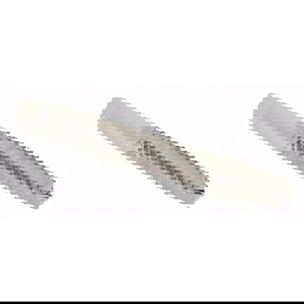 Straight Flute Tap: 5/16-18 UNC, 4 Flutes, Taper, High Speed Steel, Bright/Uncoated