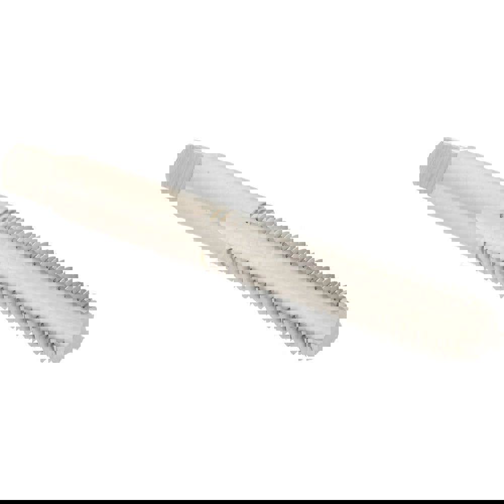 Straight Flute Tap: 5/16-18 UNC, 3 Flutes, Bottoming, 3B Class of Fit, High Speed Steel, Bright/Uncoated