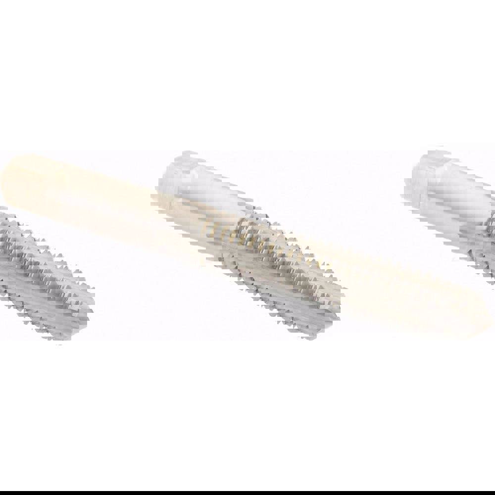 Straight Flute Tap: 5/16-18 UNC, 4 Flutes, Plug, 2B Class of Fit, High Speed Steel, Bright/Uncoated