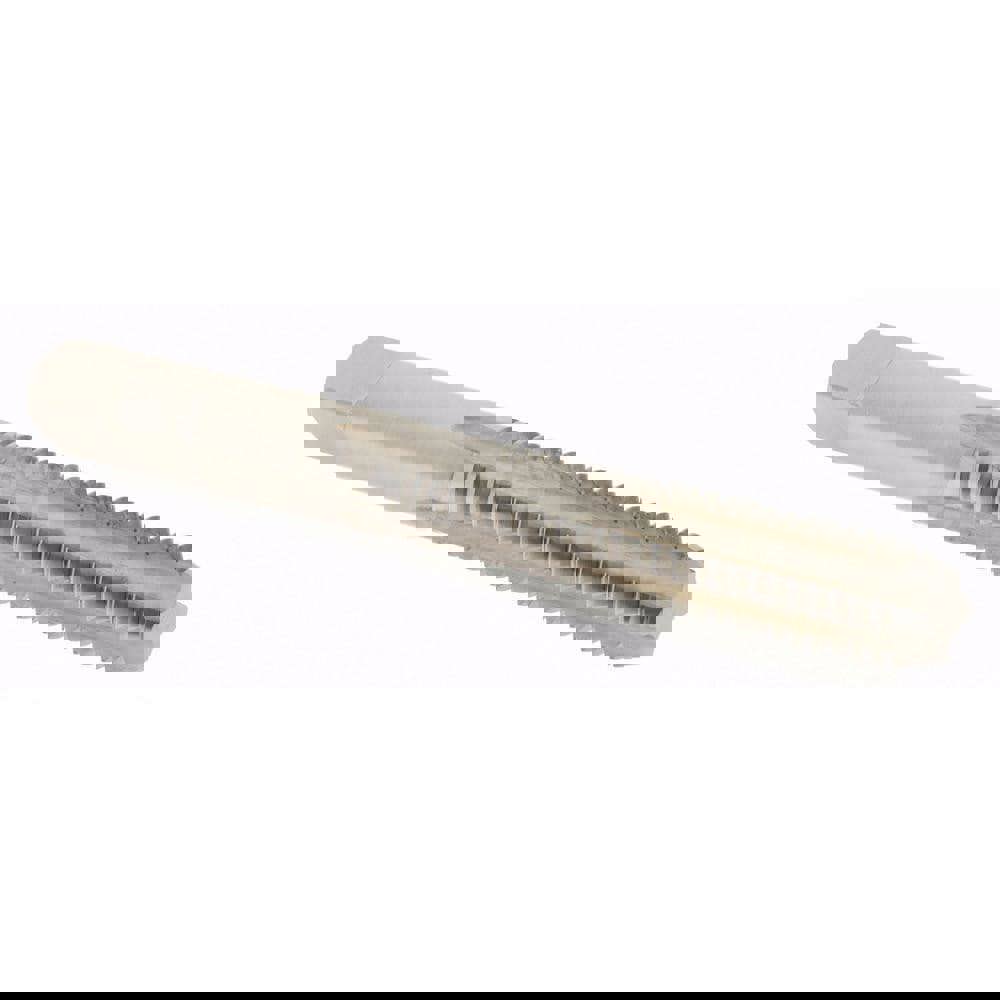 Straight Flute Tap: 5/16-18 UNC, 4 Flutes, Bottoming, 2B Class of Fit, High Speed Steel, Bright/Uncoated