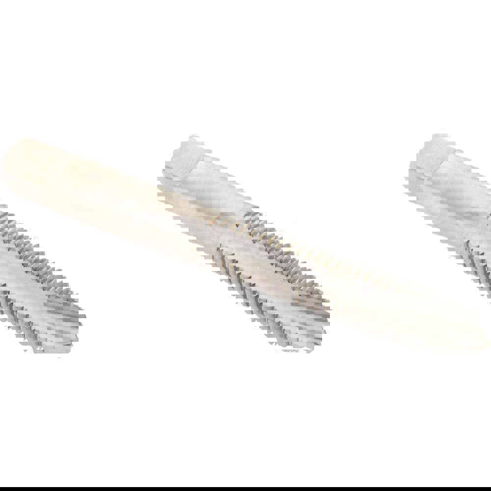 Spiral Point Tap: 5/16-18 UNC, 3 Flutes, Plug, 2B Class of Fit, High Speed Steel, Bright Finish