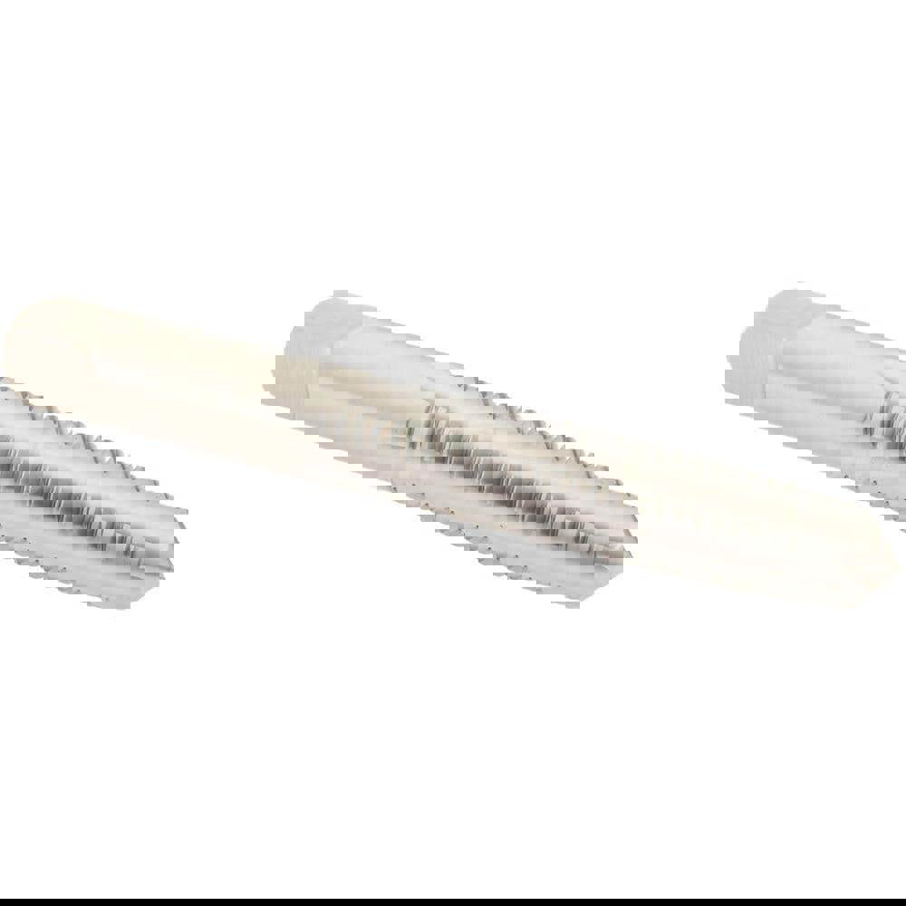 Straight Flute Tap: 3/8-16 UNC, 4 Flutes, Taper, 3B Class of Fit, High Speed Steel, Bright/Uncoated