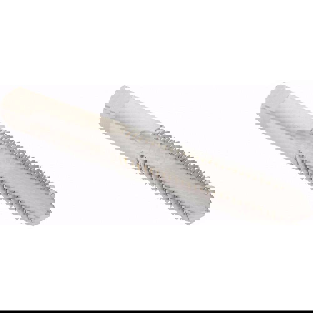 Straight Flute Tap: 3/8-16 UNC, 3 Flutes, Plug, 3B Class of Fit, High Speed Steel, Bright/Uncoated