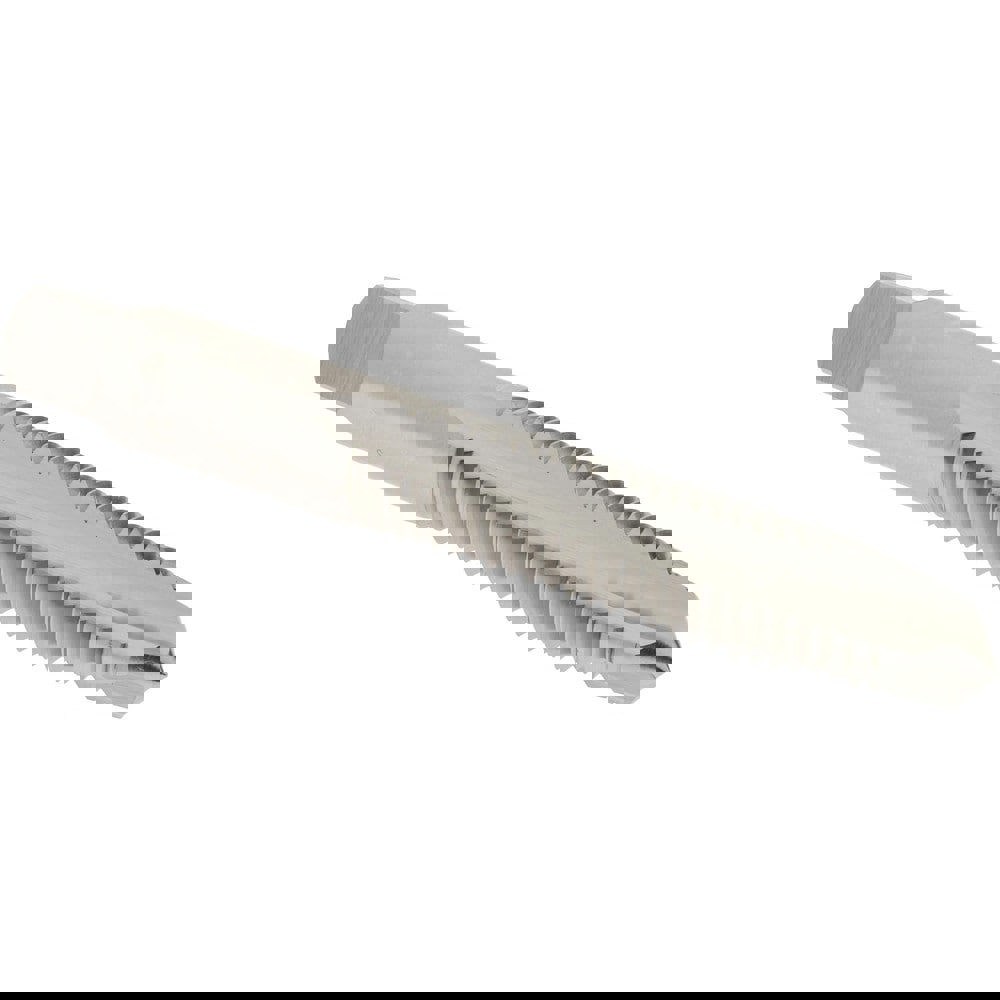 Spiral Point Tap: 3/8-16 UNC, 3 Flutes, Plug, High Speed Steel, Bright Finish