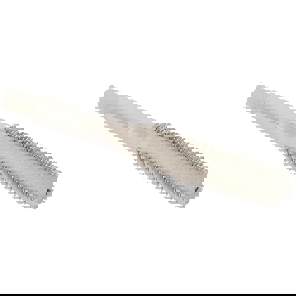 Straight Flute Tap: 7/16-14 UNC, 3 Flutes, Plug, High Speed Steel, Bright/Uncoated