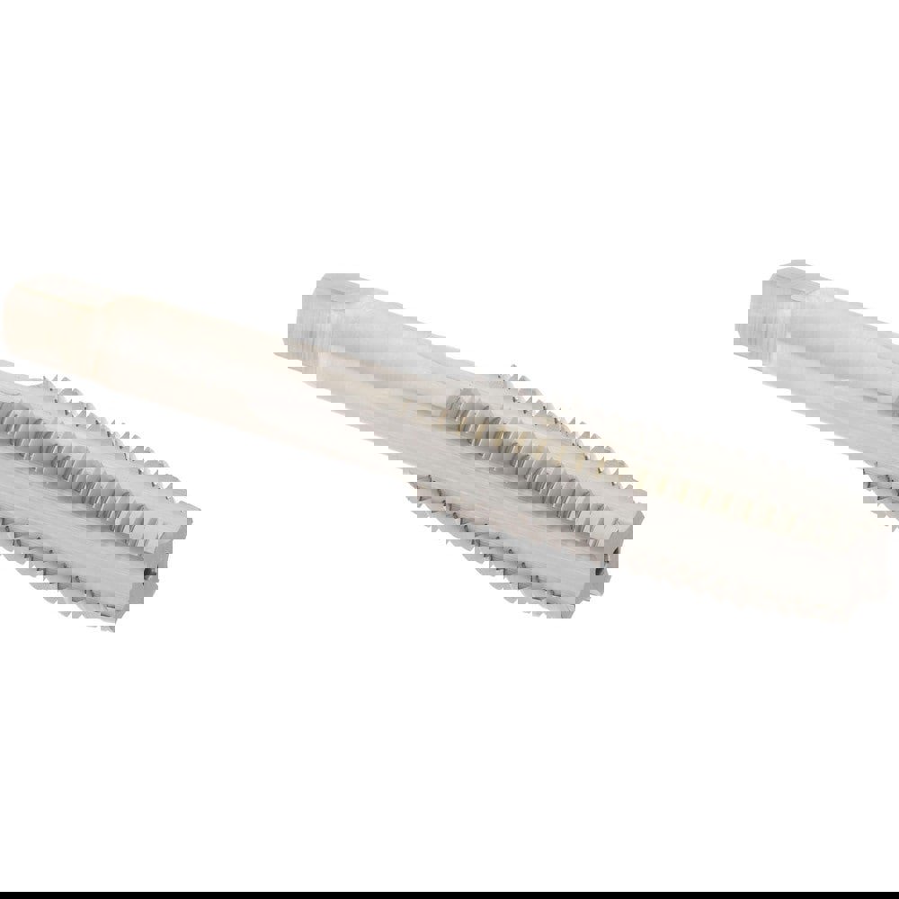 Straight Flute Tap: 7/16-14 UNC, 4 Flutes, Plug, High Speed Steel, Bright/Uncoated