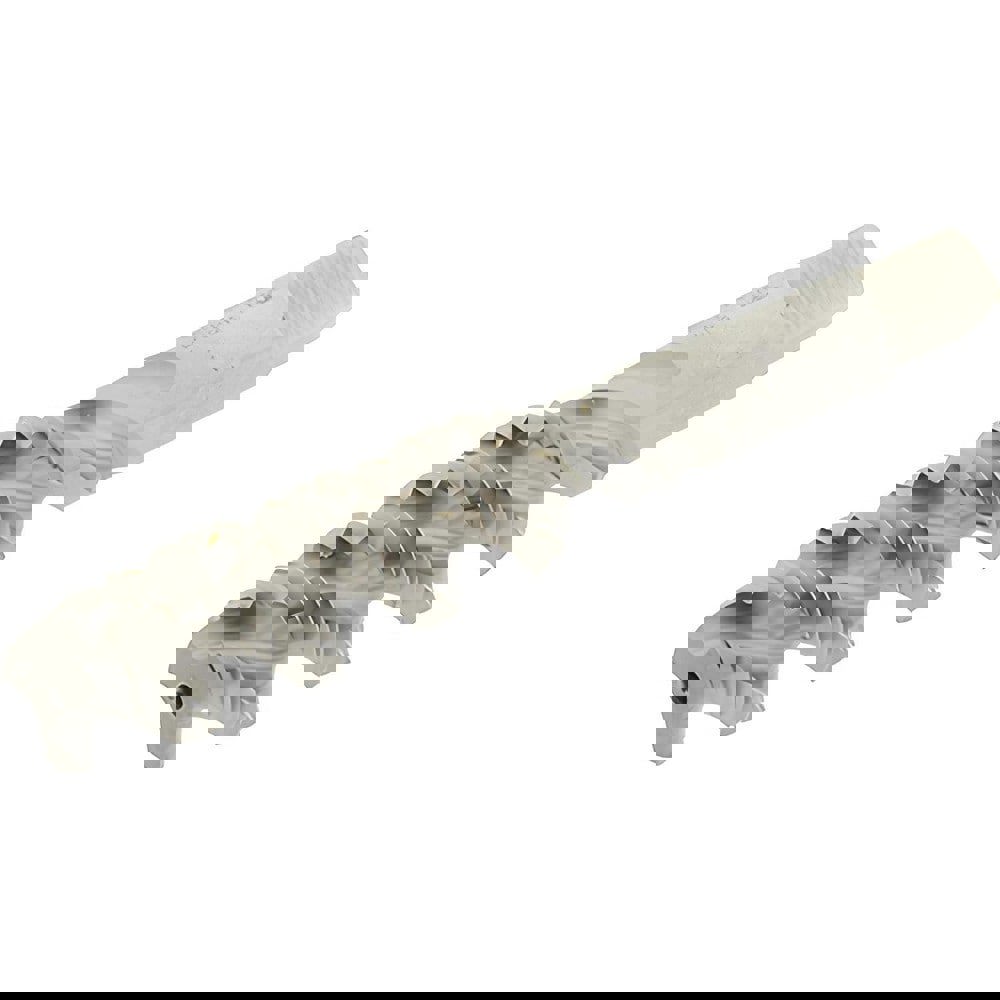 Spiral Flute Tap: 7/16-14, UNC, 3 Flute, Plug, High Speed Steel