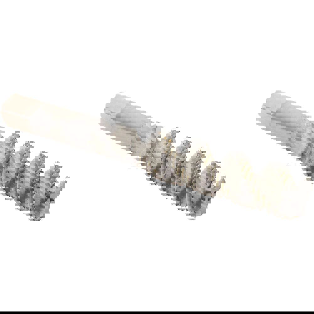 Spiral Flute Tap: 7/16-20, UNF, 3 Flute, Bottoming, High Speed Steel, Bright/Uncoated