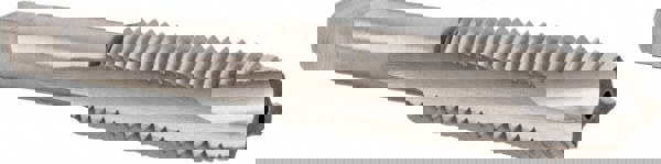 Spiral Point Tap: 1/2-13 UNC, 3 Flutes, Plug, High Speed Steel, Bright Finish