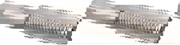 Straight Flute Tap: 1/2-20 UNF, 3 Flutes, Plug, 3B Class of Fit, High Speed Steel, Bright/Uncoated