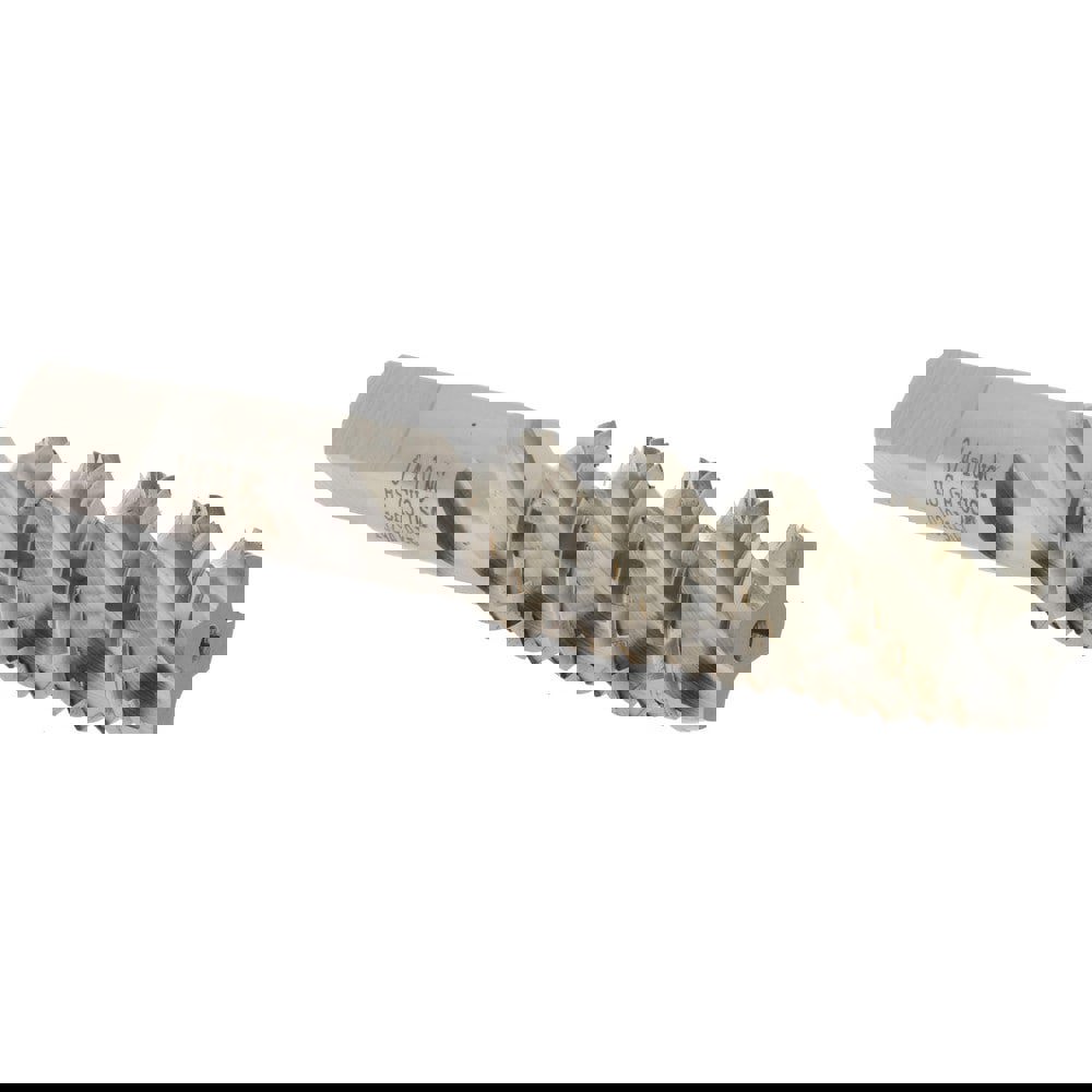 Spiral Flute Tap: 3/4-10, UNC, 4 Flute, Plug, High Speed Steel, Bright/Uncoated