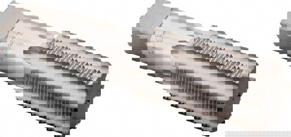 Straight Flutes Tap: 1-1/2-12, UNF, 6 Flutes, Bottoming, 3B, High Speed Steel, Bright/Uncoated