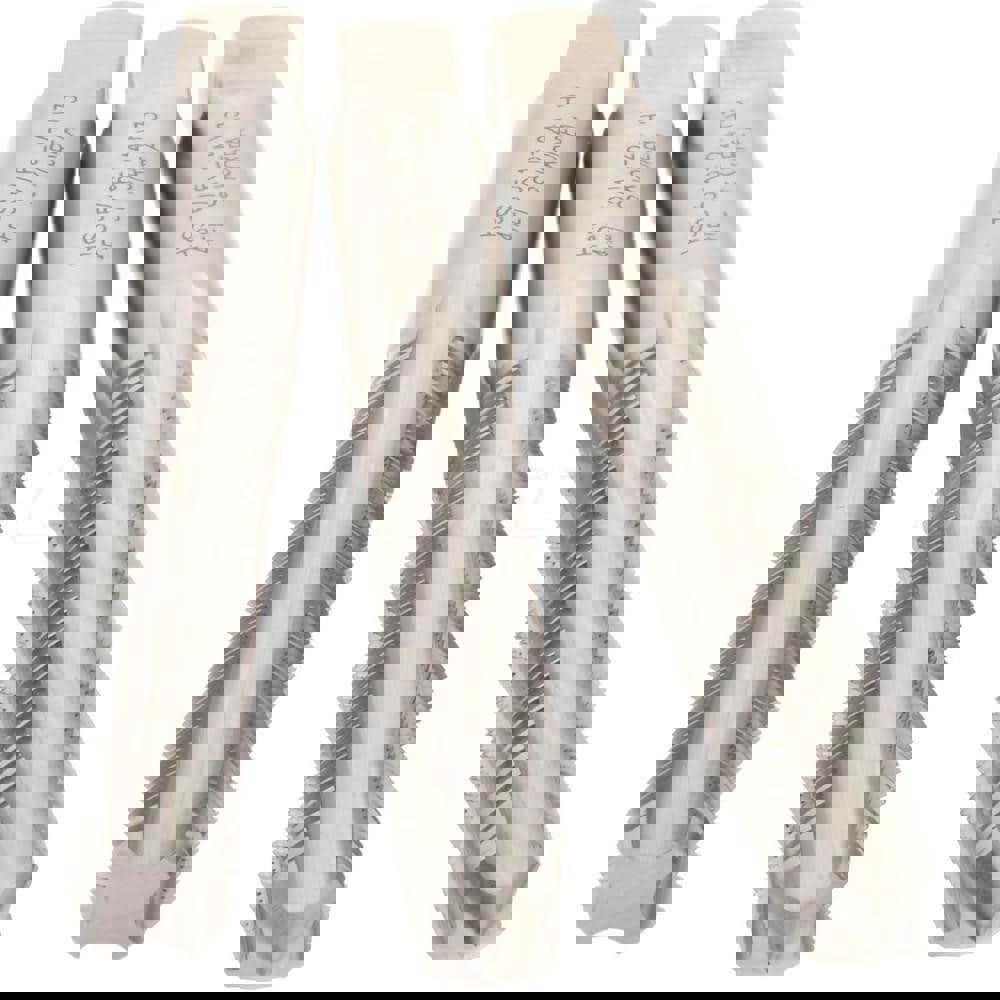 Tap Set: 5/16-24 UNF, 4 Flute, High Speed Steel, Bright Finish