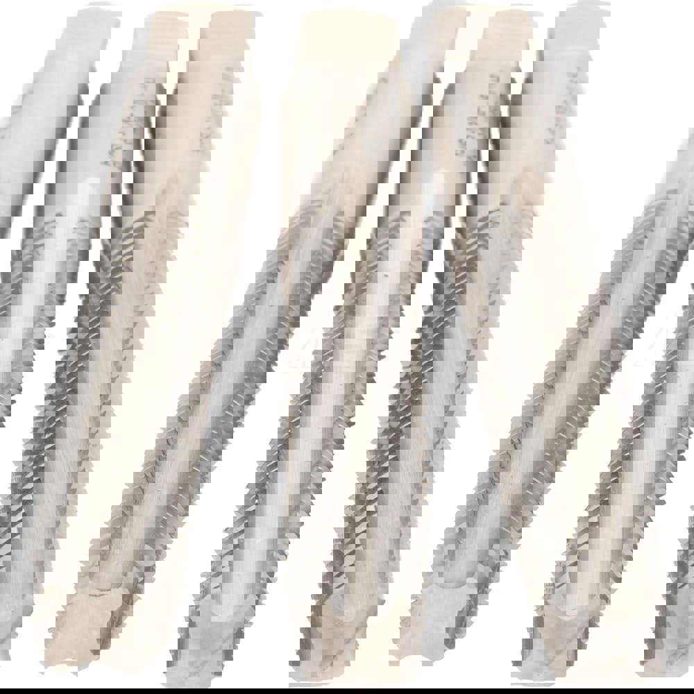 Tap Set: 3/8-16 UNC, 4 Flute, High Speed Steel, Bright Finish