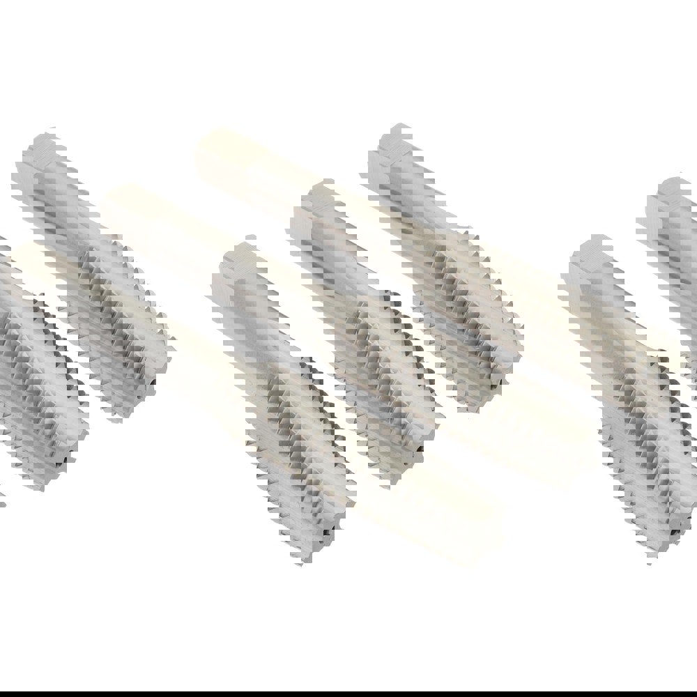 Tap Set: 7/16-14 UNC, 4 Flute, High Speed Steel, Bright Finish