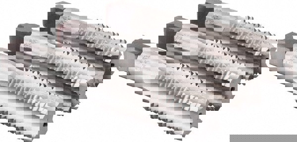 Tap Set: 7/8-9 UNC, 4 Flute, High Speed Steel, Bright Finish