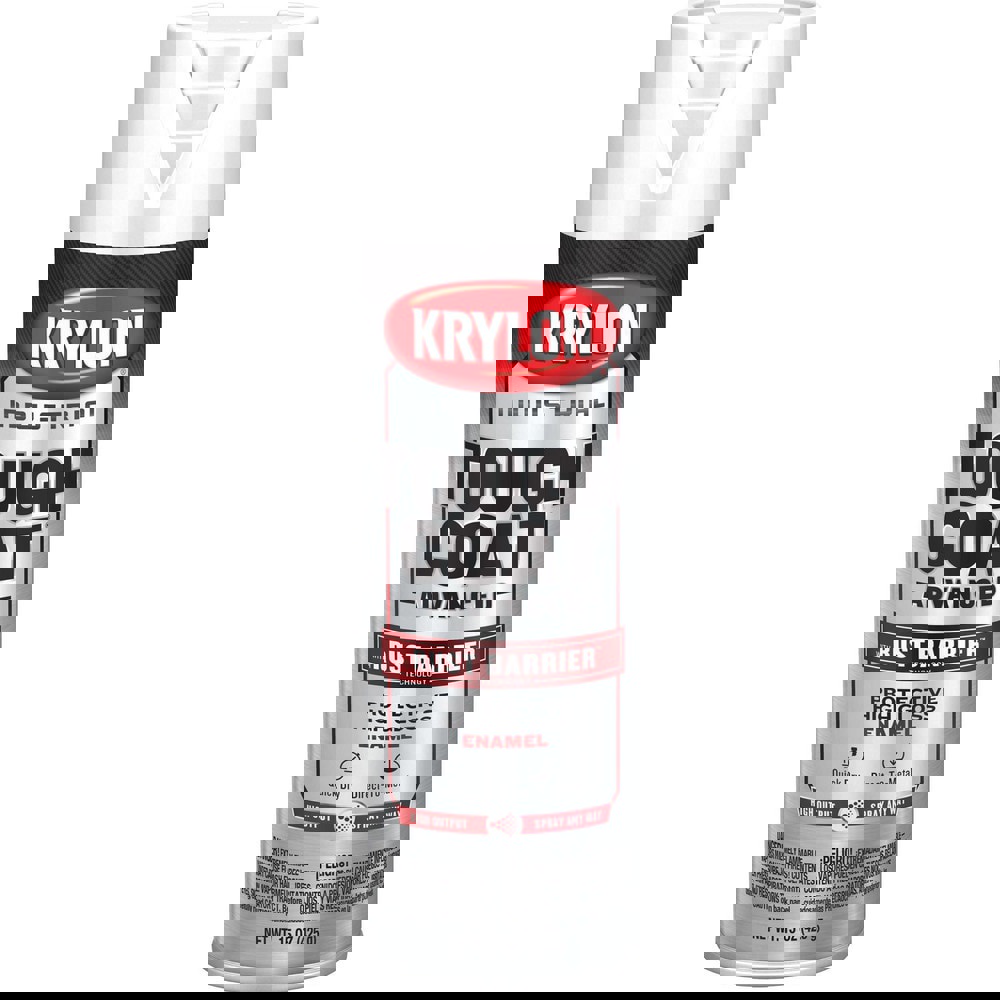 Spray Paints; Product Type: Rust-Preventive Acrylic Alkyd Enamel ; Color: White ; Finish: Gloss ; Color Family: White ; Container Size (oz.): 15.000 ; Tack-free Dry Time (Minutes): 60