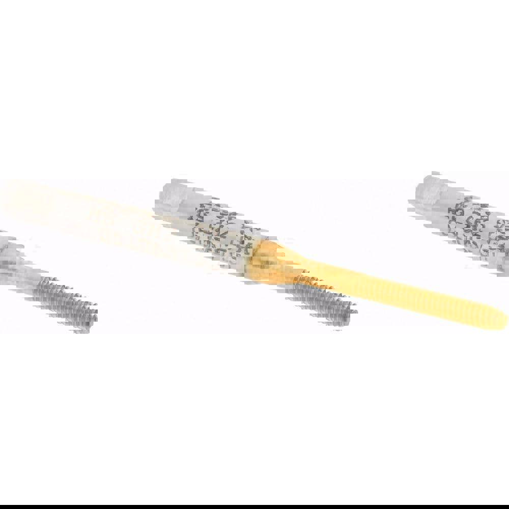 Thread Forming Tap: #2-56 UNC, 2B Class of Fit, Bottoming, High-Speed Steel, Titanium Nitride Coated