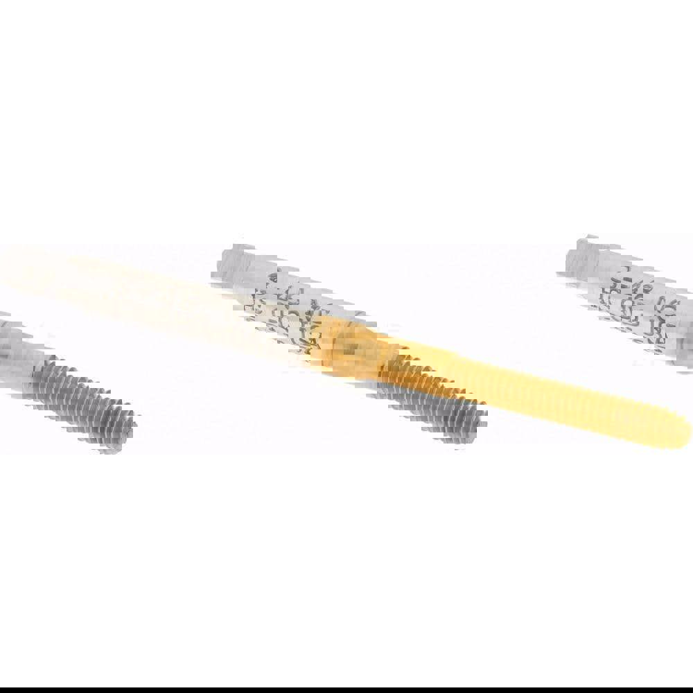 Thread Forming Tap: #3-48 UNC, Bottoming, High-Speed Steel, Titanium Nitride Coated