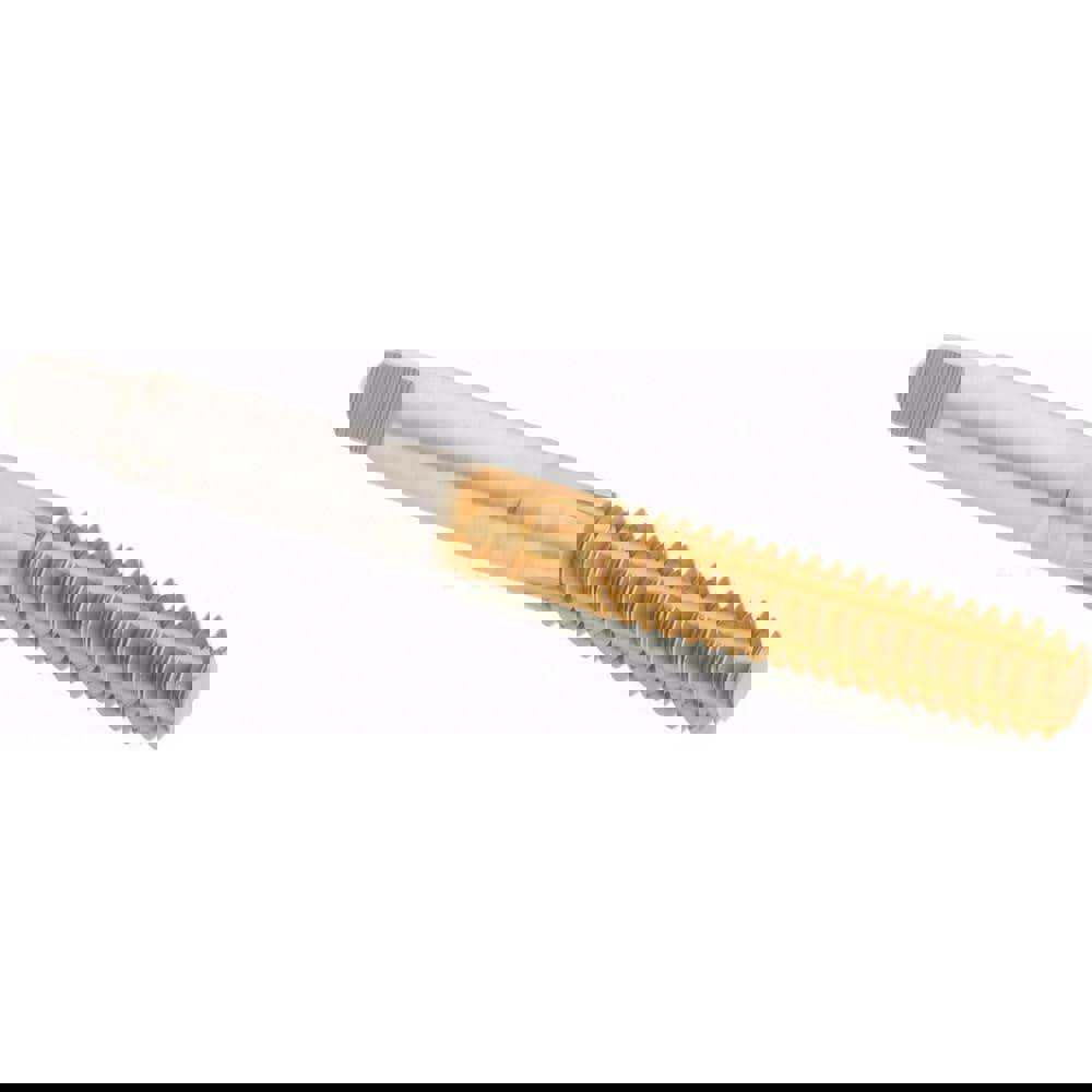 Thread Forming Tap: 1/4-20 UNC, Bottoming, High-Speed Steel, Titanium Nitride Coated