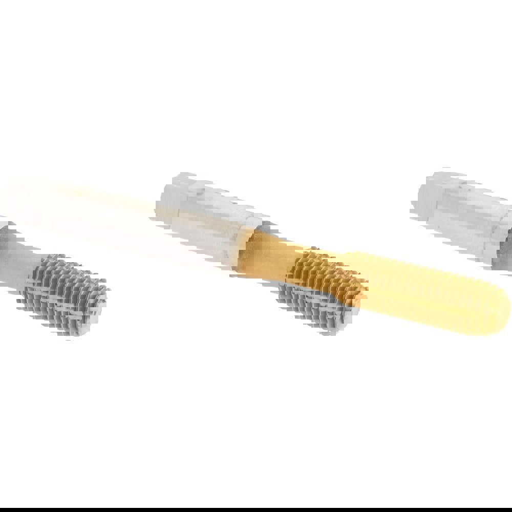 Thread Forming Tap: 1/4-28 UNF, 2B Class of Fit, Bottoming, High-Speed Steel, Titanium Nitride Coated