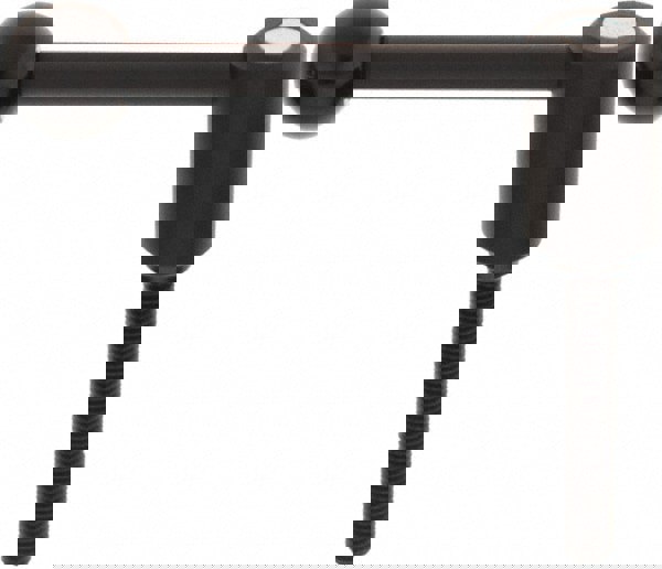 Threaded Stud Tension Lever Adjustable Clamping Handle: 3/8-16 Thread, 0.94