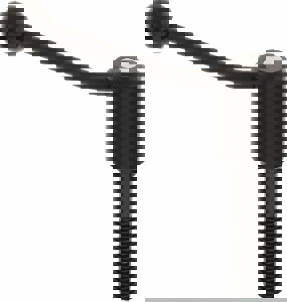 Threaded Stud Tension Lever Adjustable Clamping Handle: M24 x 3.00 Thread, 1.61