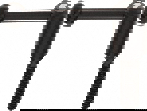 Threaded Stud Tension Lever Adjustable Clamping Handle: M24 x 3.00 Thread, 1.61